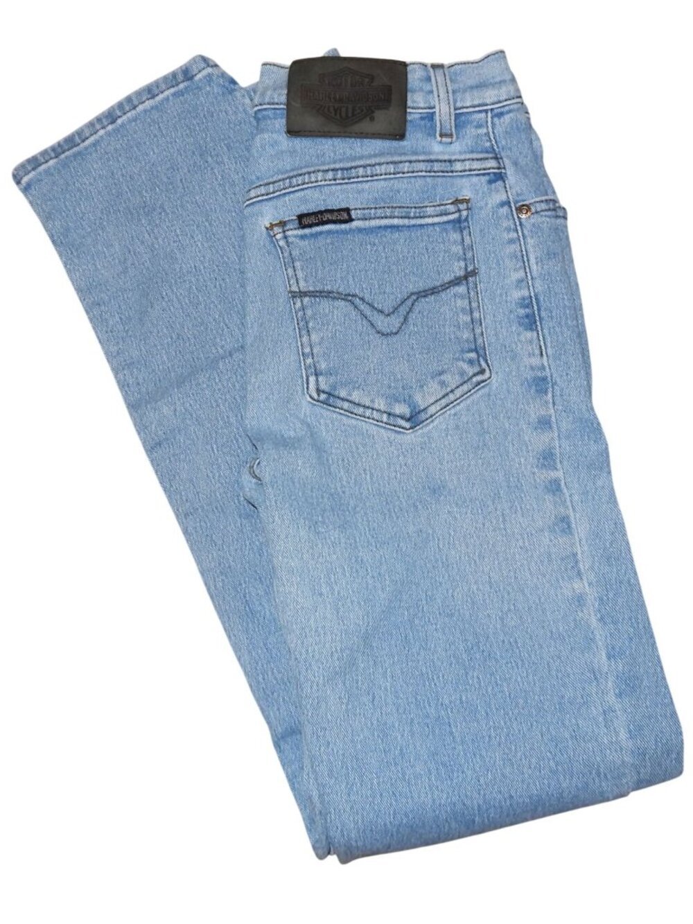 Vintage Harley-Davidson Classic Denim Blue Jeans Women's Size 2